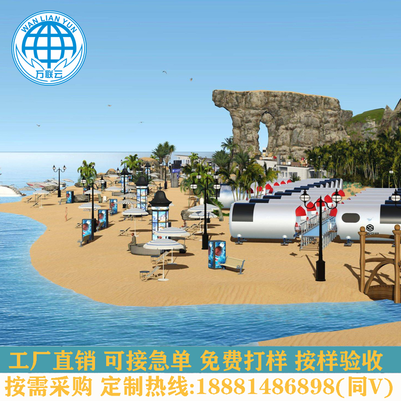 文旅景点太空舱可移动民宿网红水泥管酒店助力乡村旅游创意全配套